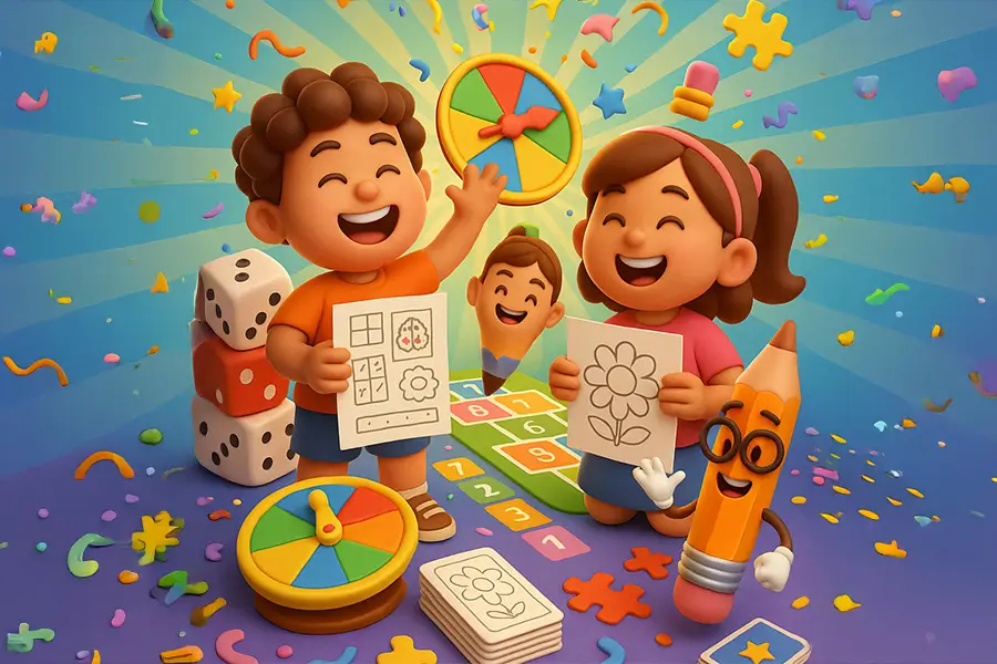 10 Fun Educational Printable Games for Kids